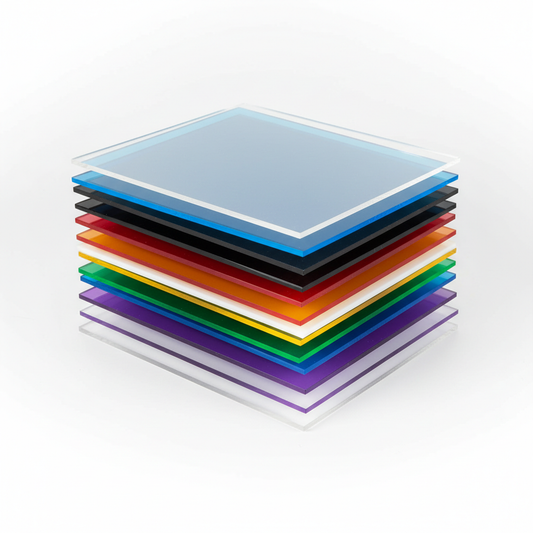 LumiCast Acrylic Sheet Pack on white background
