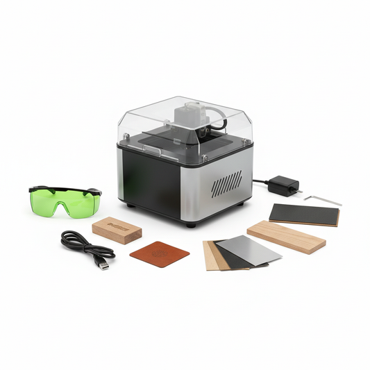 LaunchPad Beginner Laser Engraver Bundle