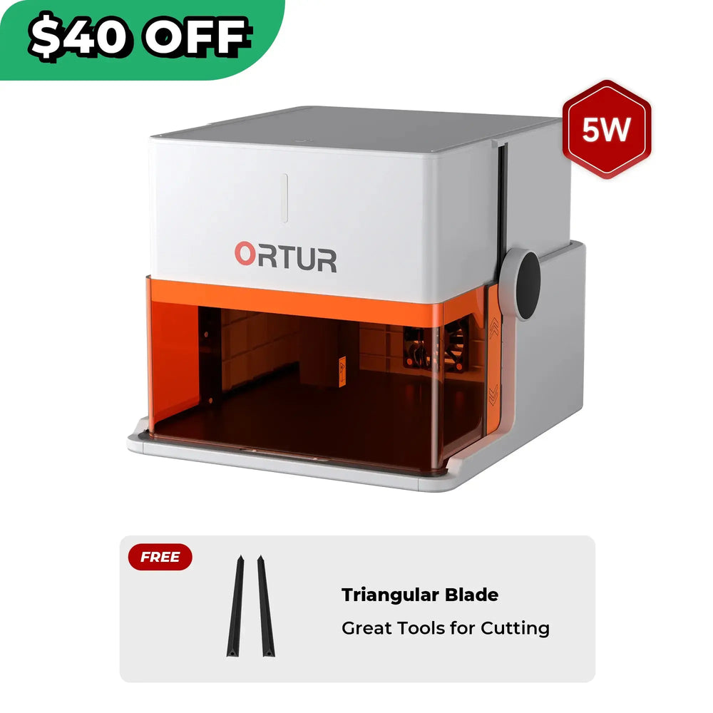 Ortur R1 1.3W IR + 5W Diode Laser Engravers