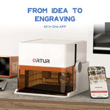 Ortur R1 1.3W IR + 5W Diode Laser Engravers view 5